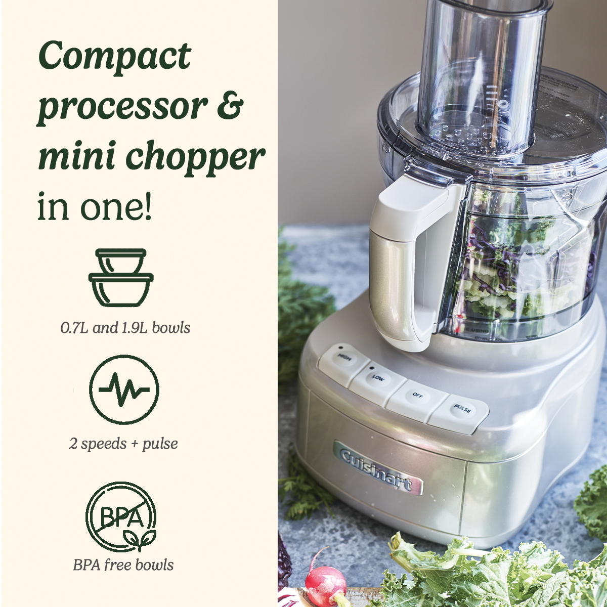 Cuisinart quick prep hot sale
